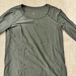 Army Green Lululemon Long Sleeve